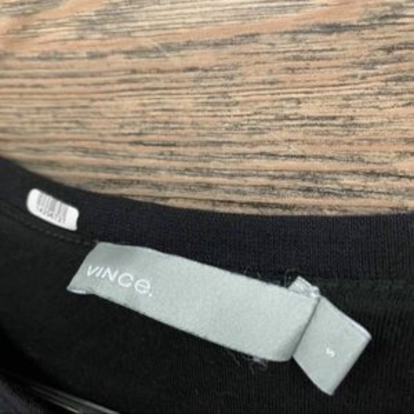 VINCE SIDE TIE CREW NECK T-SHIRT DRESS - Picture 14 of 16